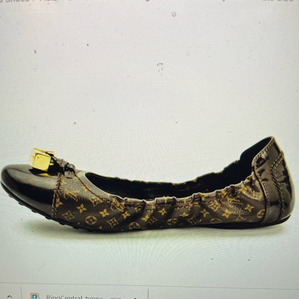 Louis Vuitton Monogram Canvas Lovely Ballet Flats
